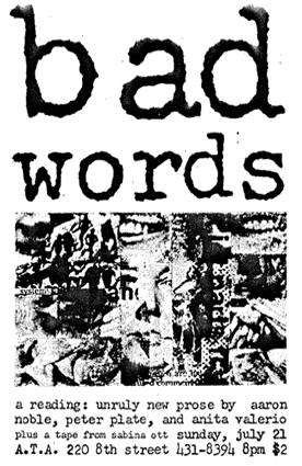 Bad Words '84
